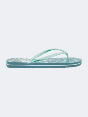 Oneill Profile Graphic Women Beach Slippers Yellow/Blue