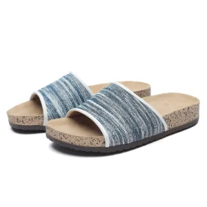 Opulent Denim Comfort Sandals