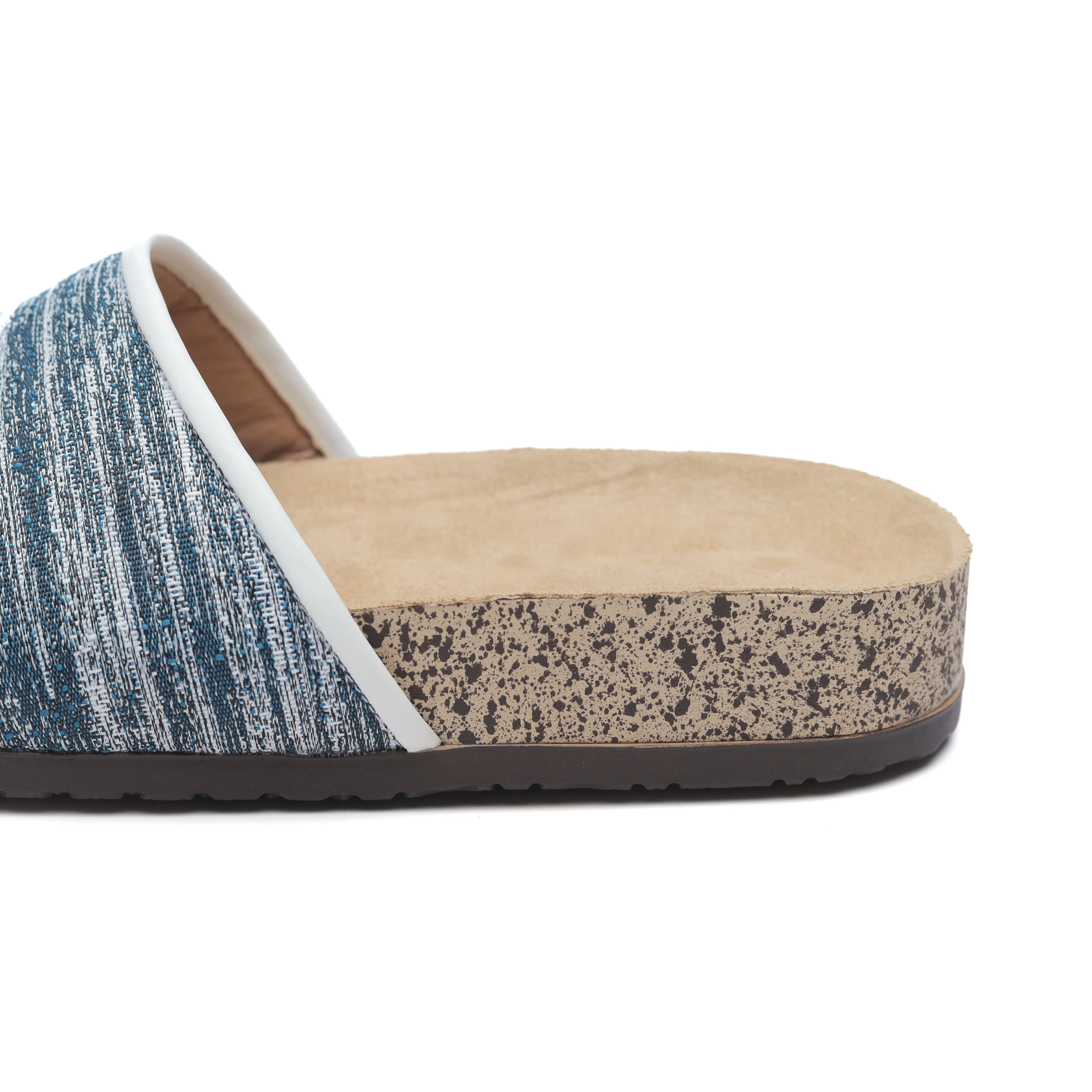 Opulent Denim Comfort Sandals