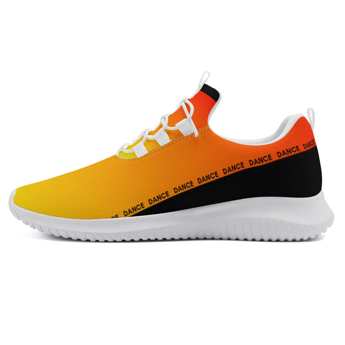 Orange Dance Sneakers