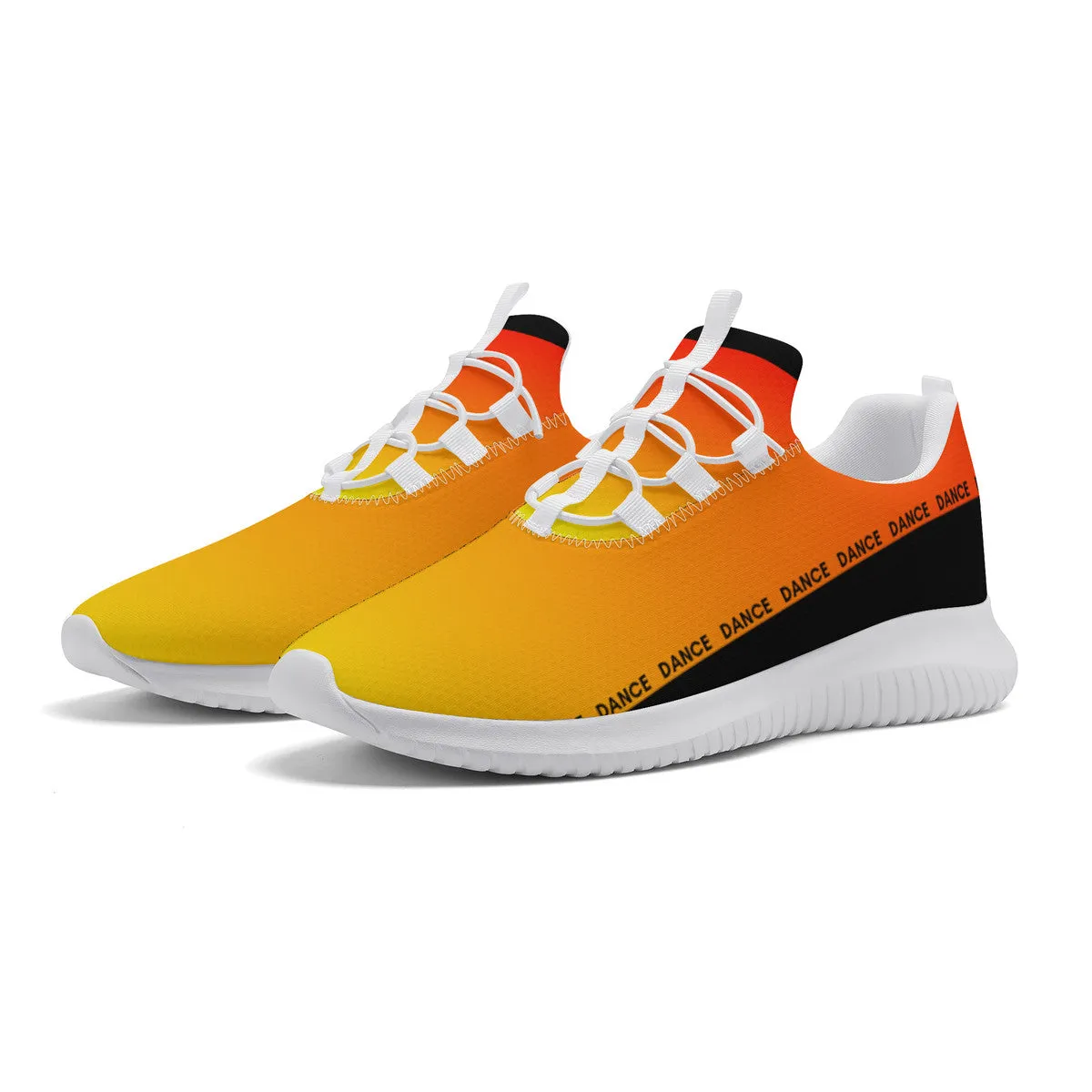 Orange Dance Sneakers