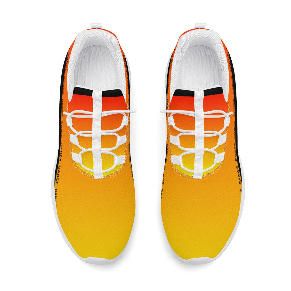 Orange Dance Sneakers