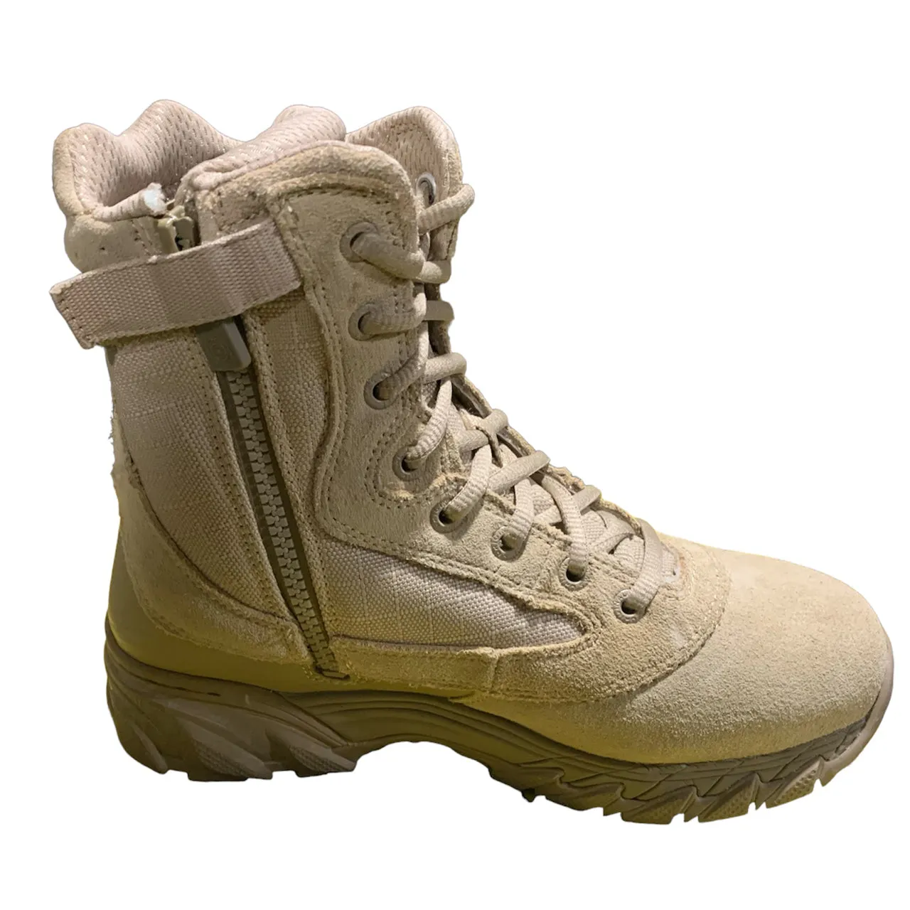 Original SWAT 9" Tactical Boots Side Zip Tan