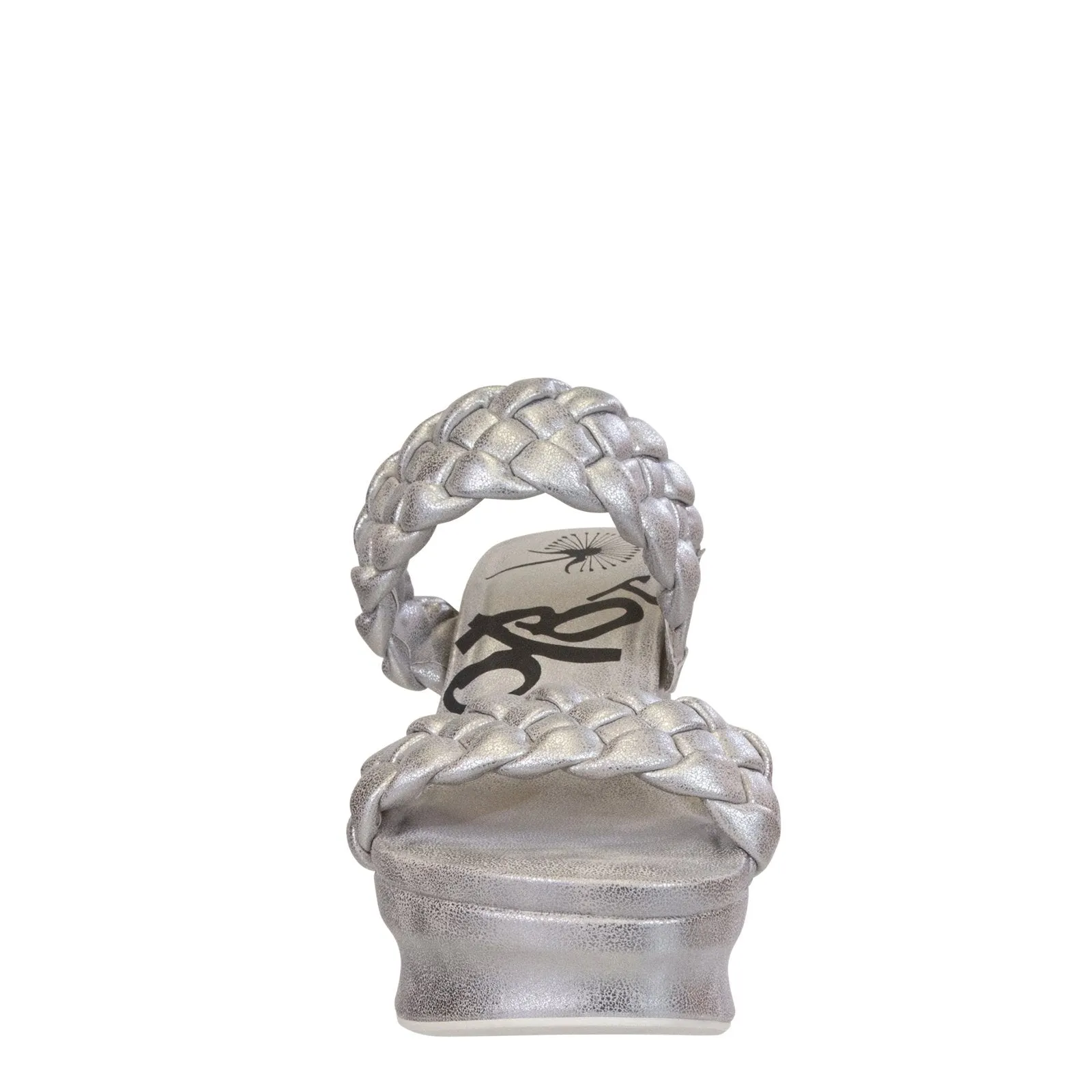 OTBT: Fluent in SILVER Wedge Sandals