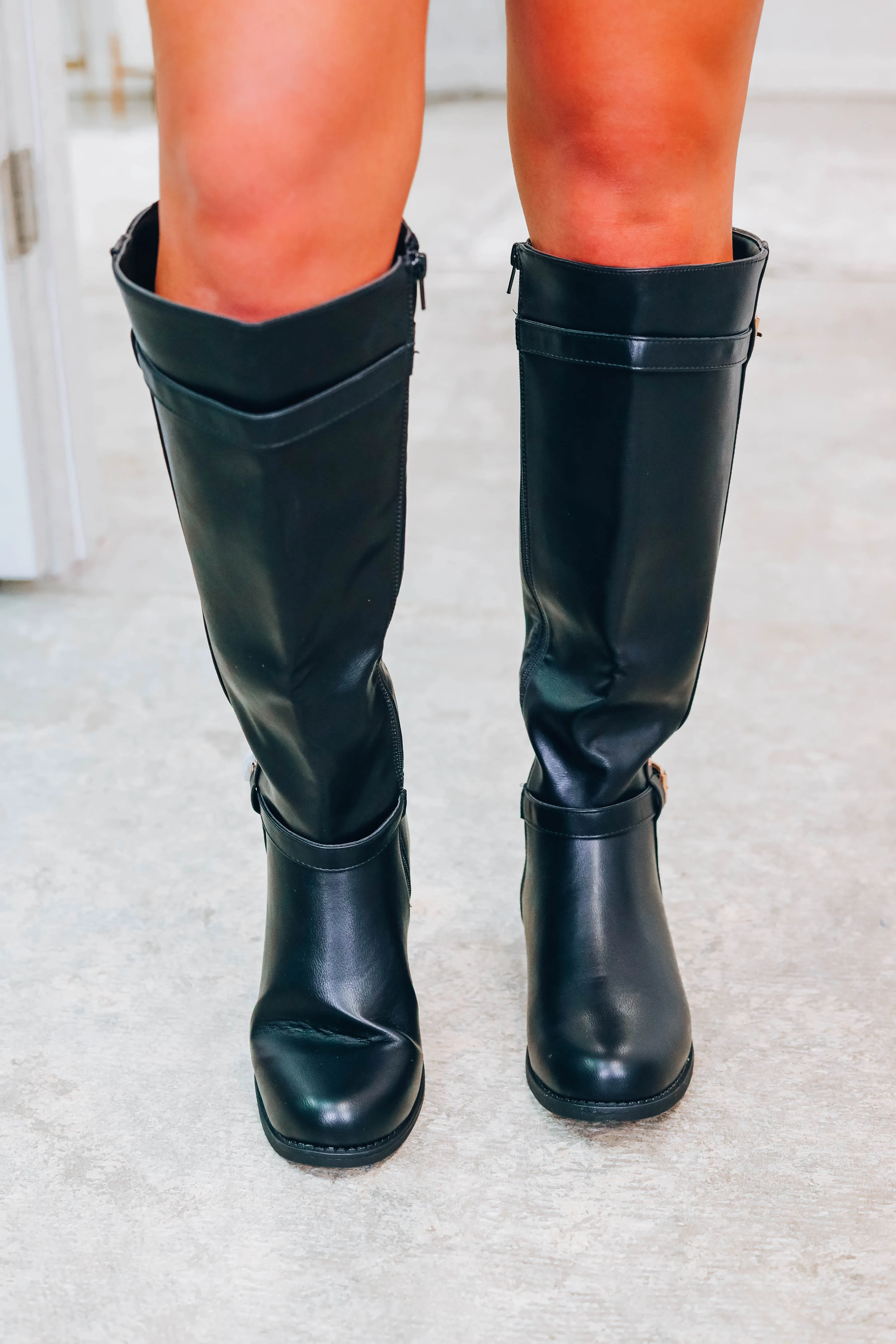 Paige Riding Boots - Black