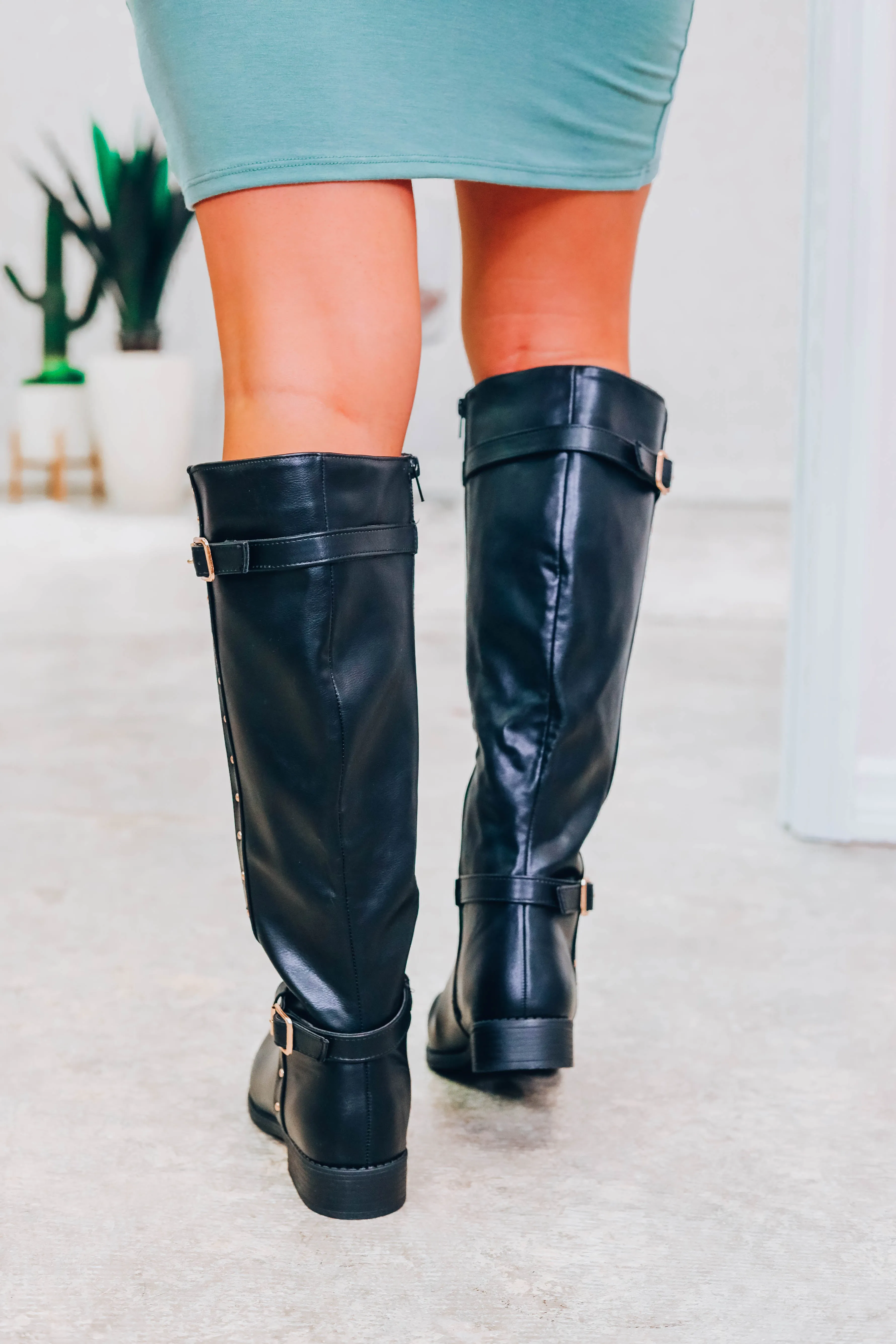 Paige Riding Boots - Black