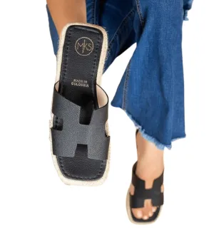 Parker Wedge Sandals