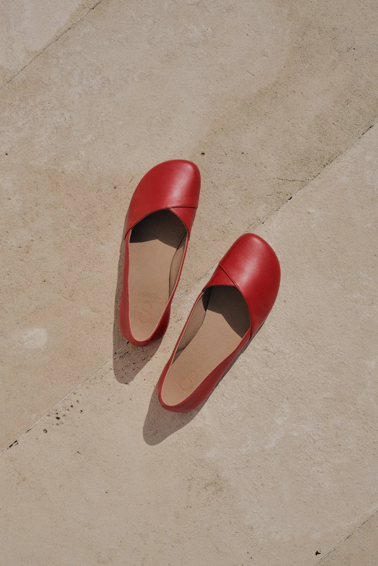 PEONY ballet flats leather