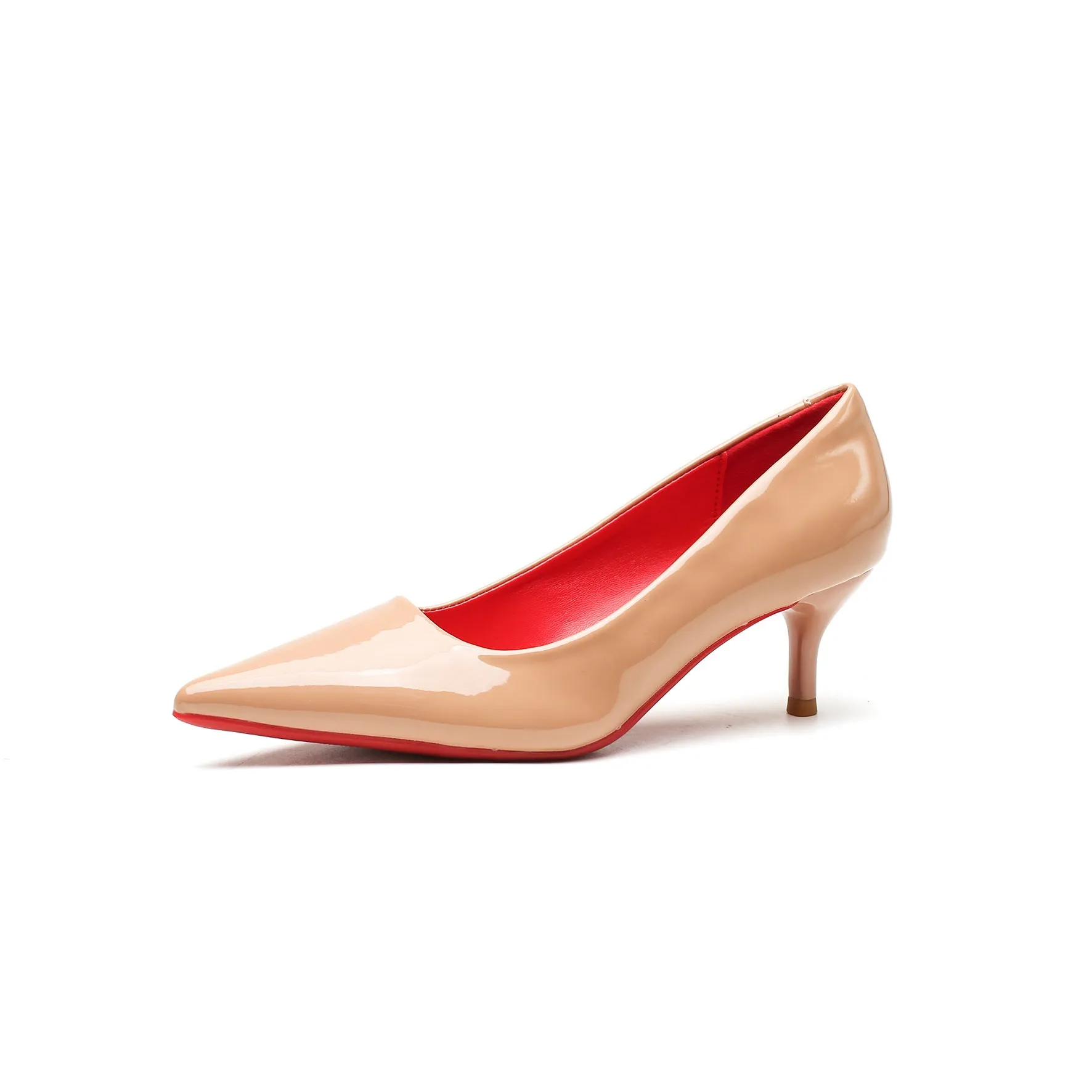 Point Toe Kitten Heels Pumps