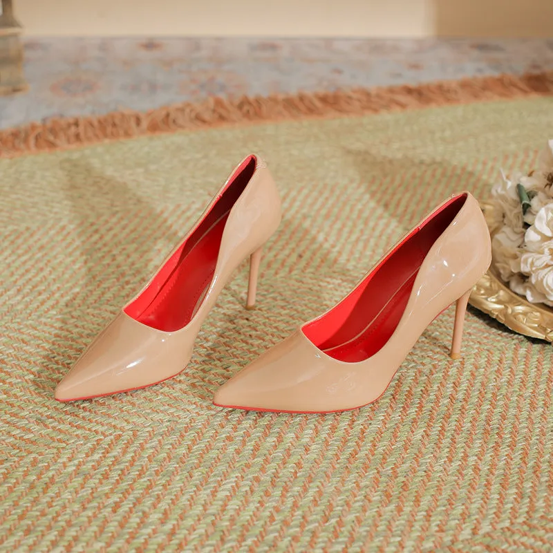 Point Toe Kitten Heels Pumps