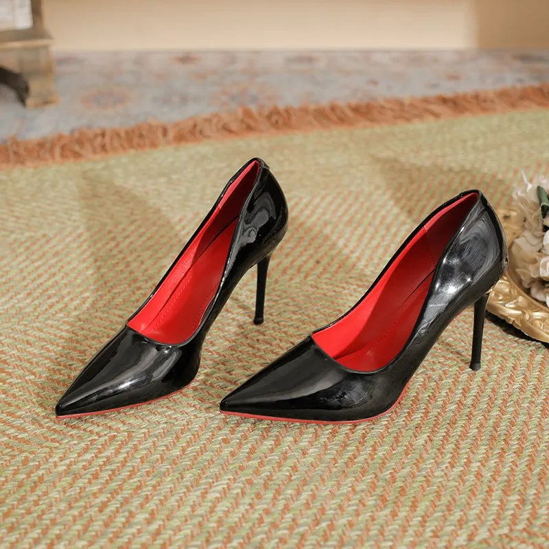 Point Toe Kitten Heels Pumps