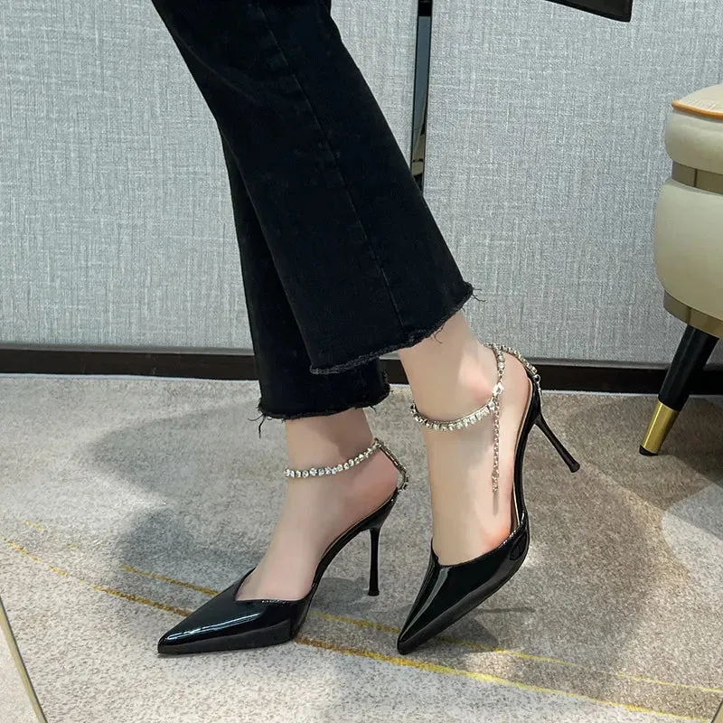 Point Toe Stiletto Pumps