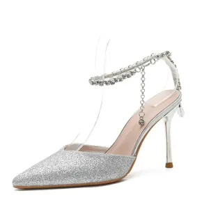Point Toe Stiletto Pumps