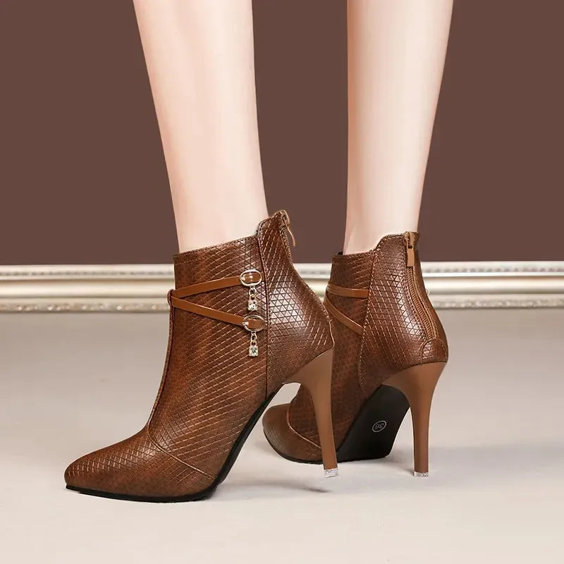 Point Toe Stiletto Pumps