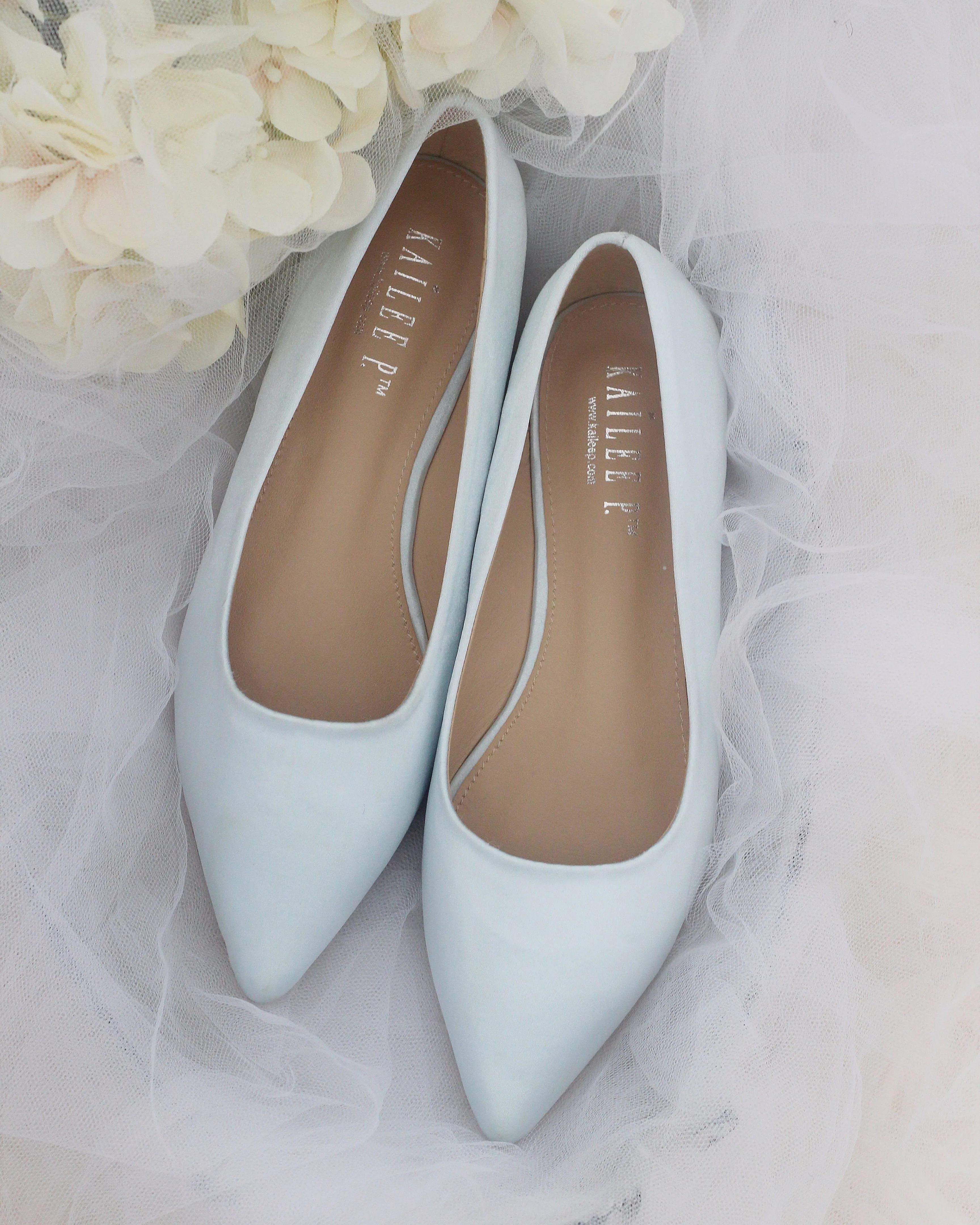 Pointy Toe Wedding Flats