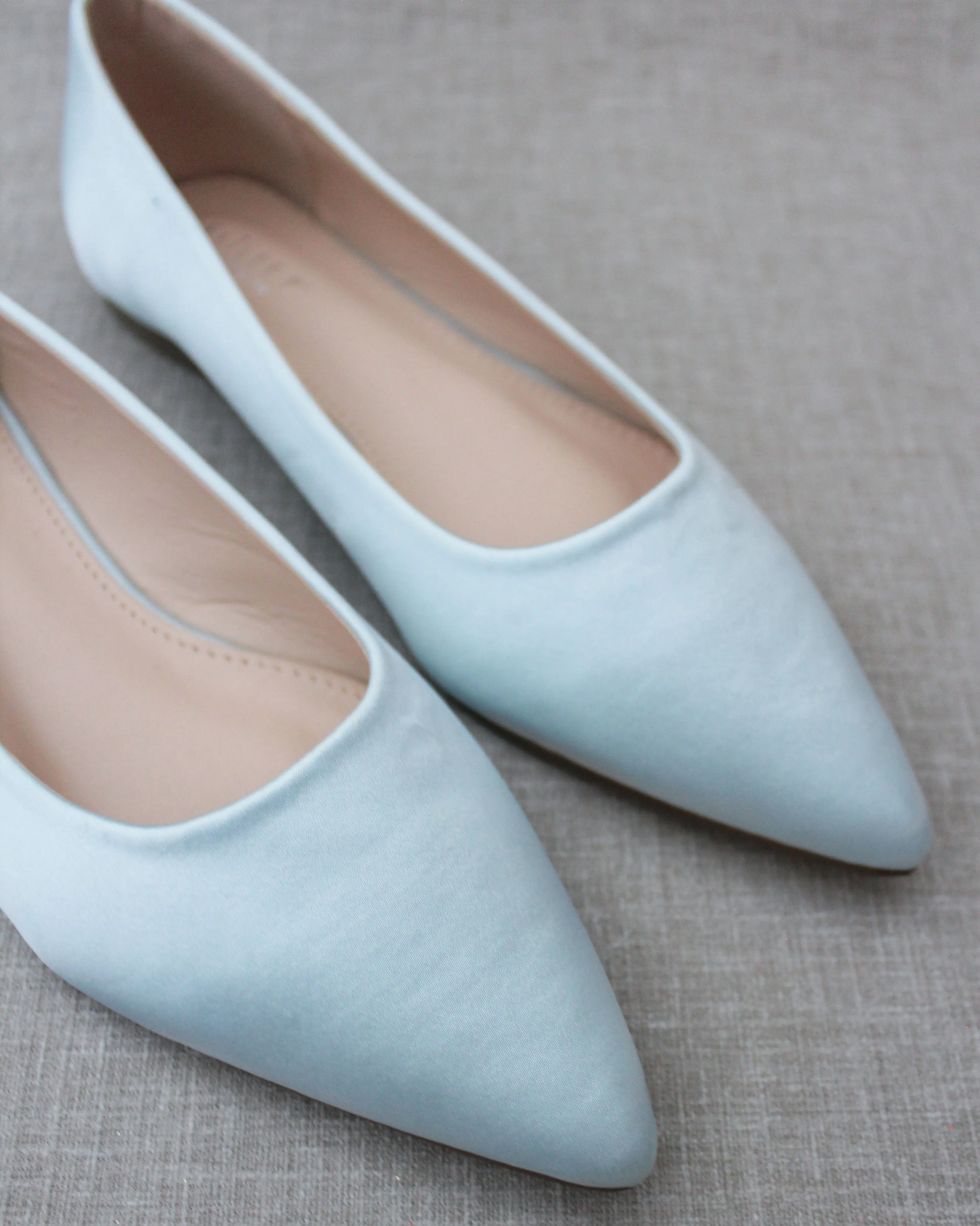 Pointy Toe Wedding Flats