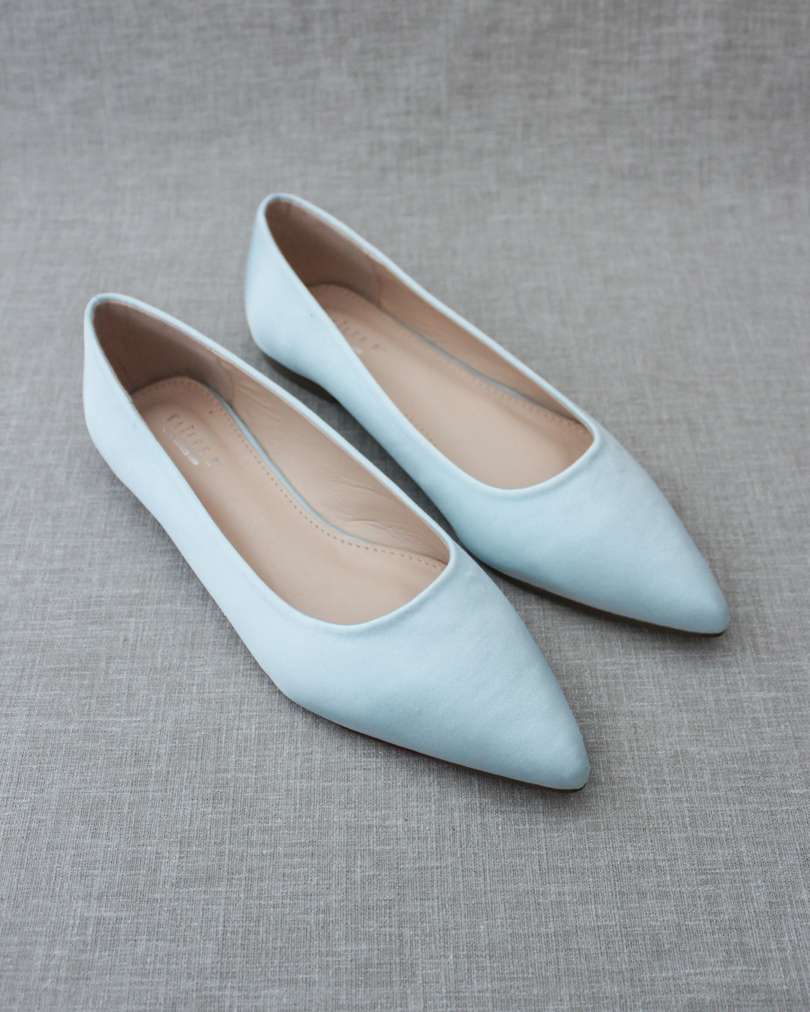 Pointy Toe Wedding Flats