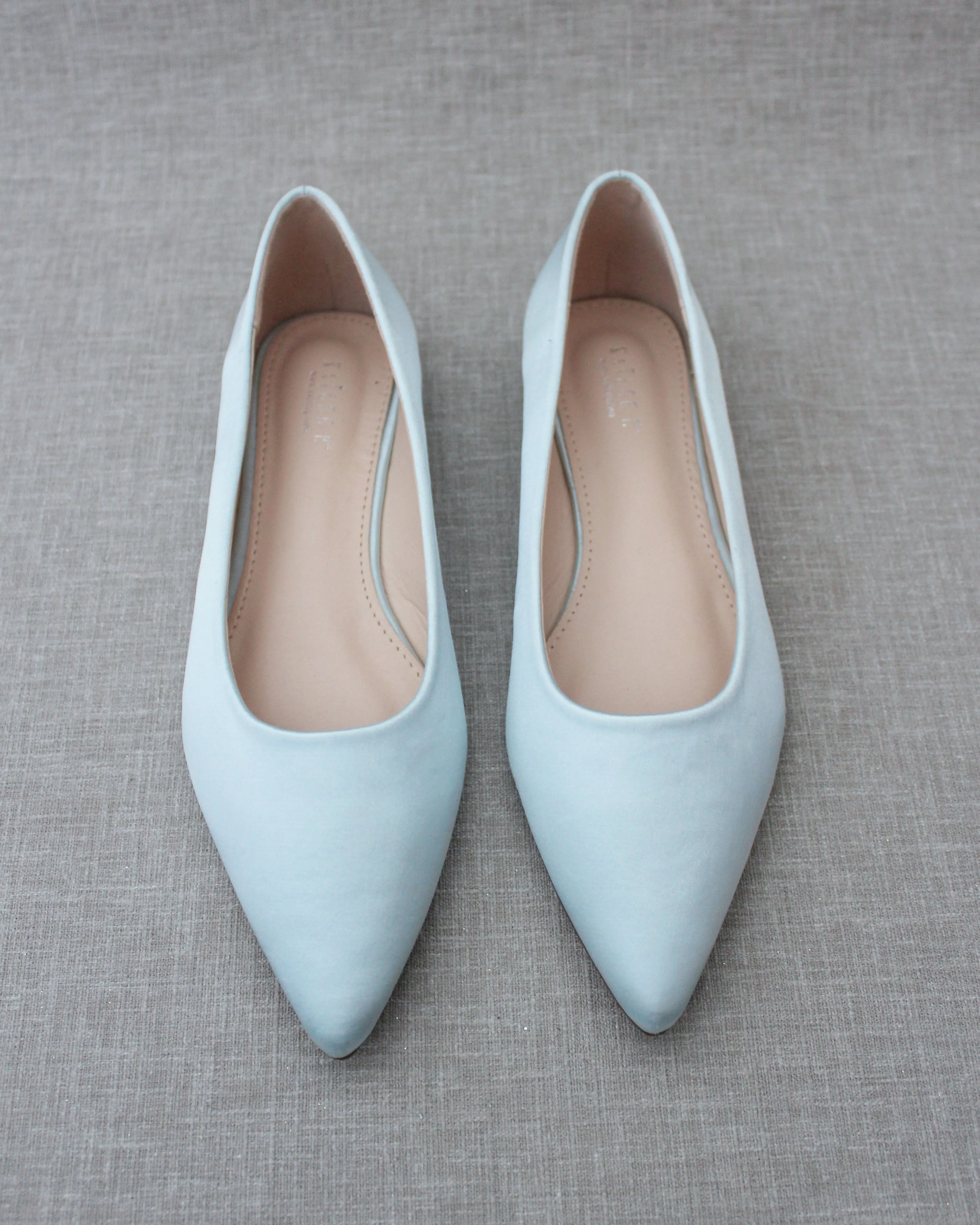 Pointy Toe Wedding Flats
