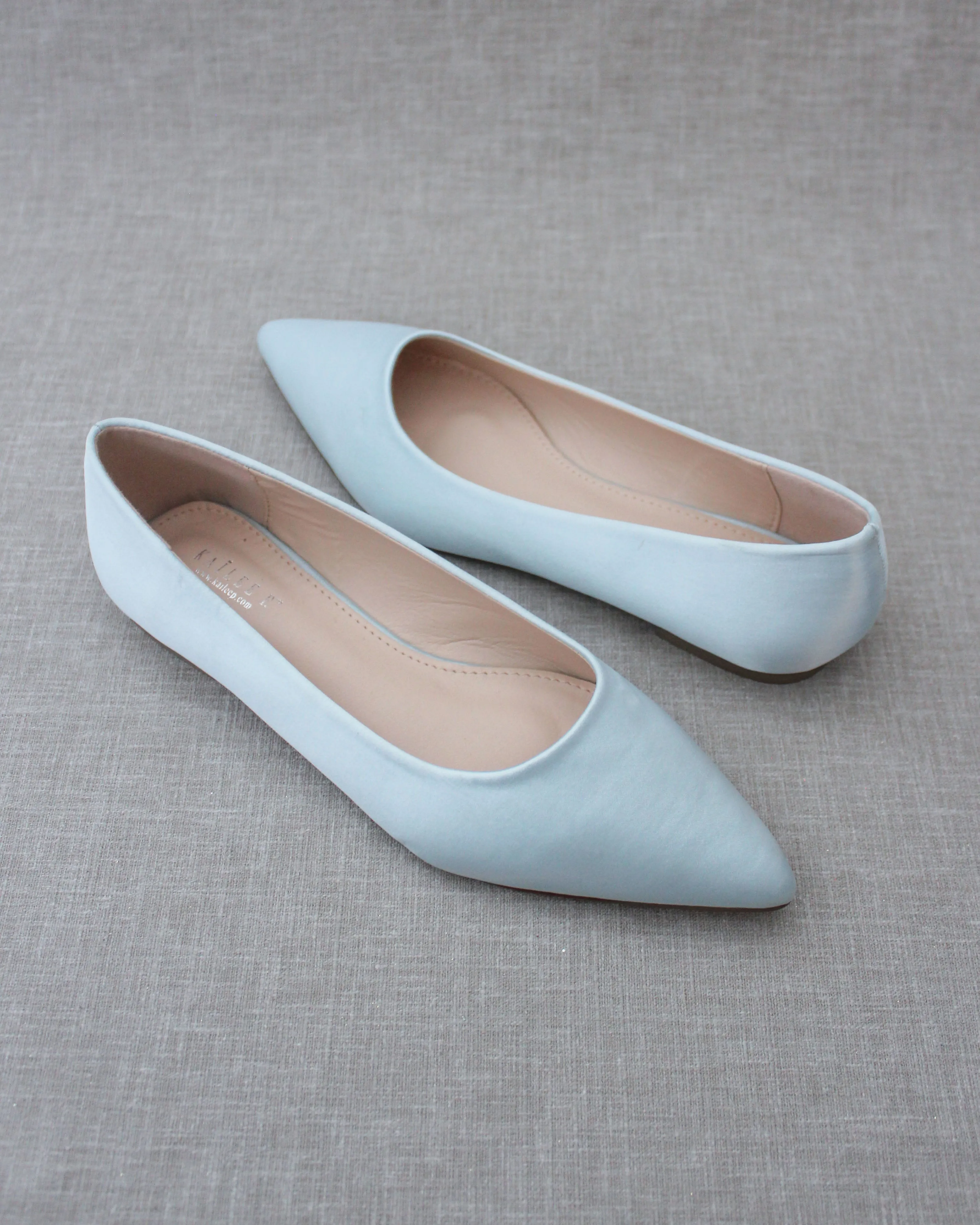 Pointy Toe Wedding Flats