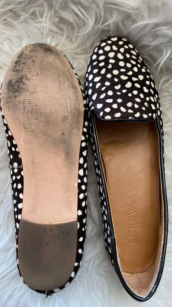 Ponyhair Loafer Flats