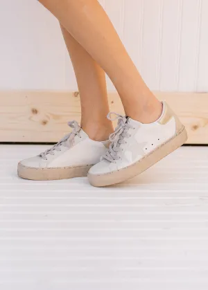 QX SHU SHOP Reba Sneakers in Bone