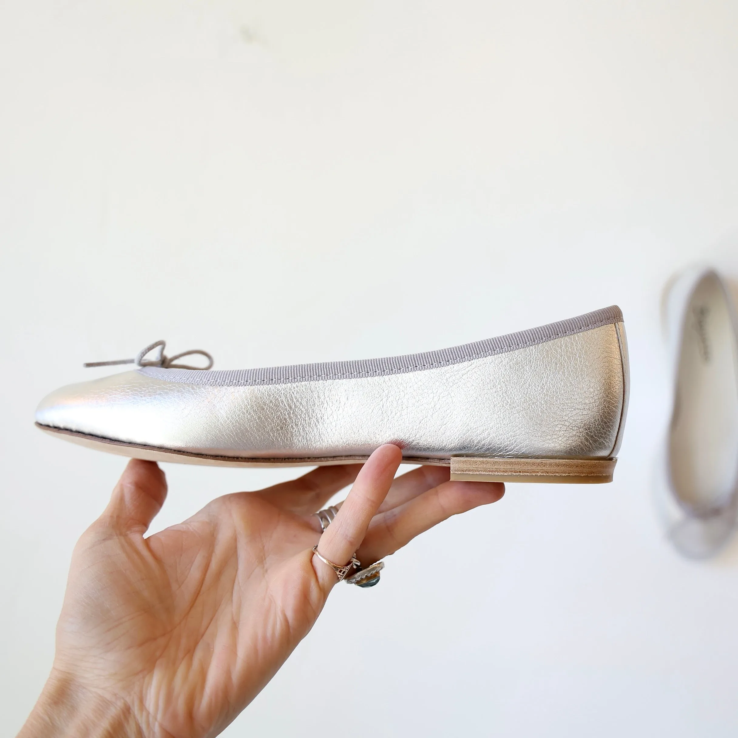Repetto Ballerinas - Silver