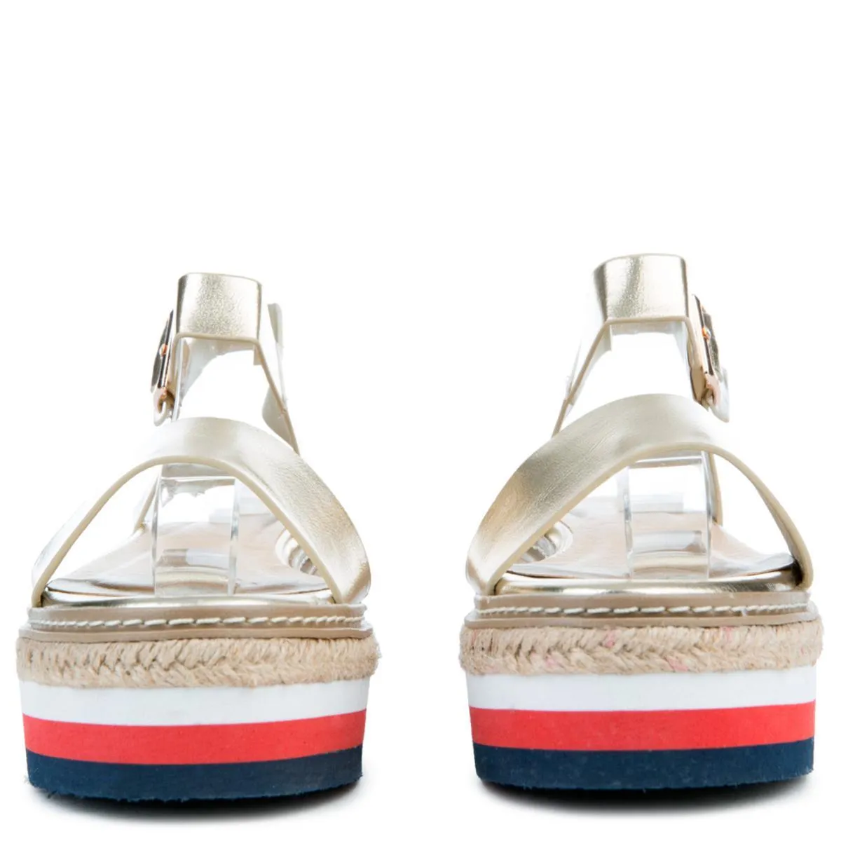 Retreat-04M Platform Sandal Gold