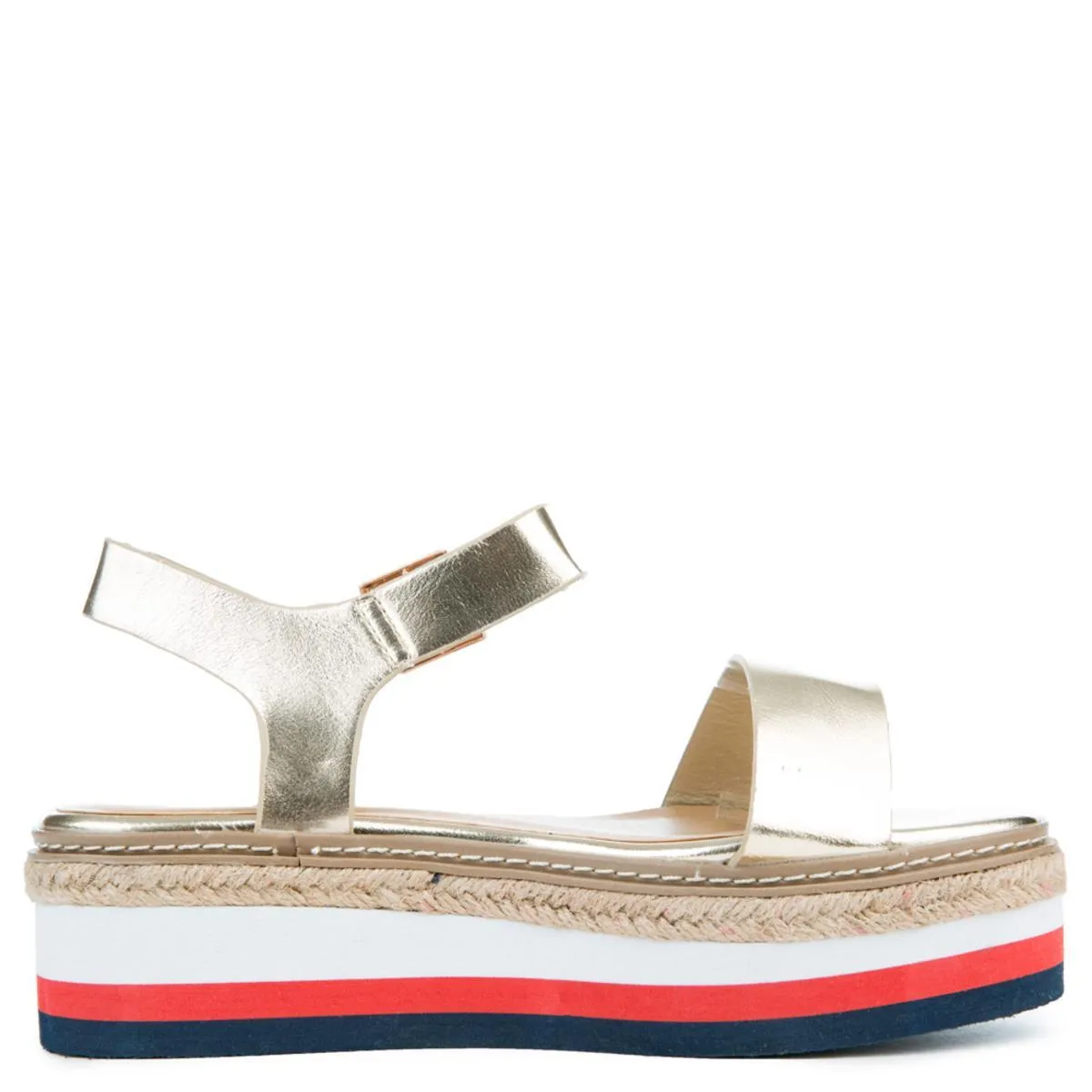 Retreat-04M Platform Sandal Gold