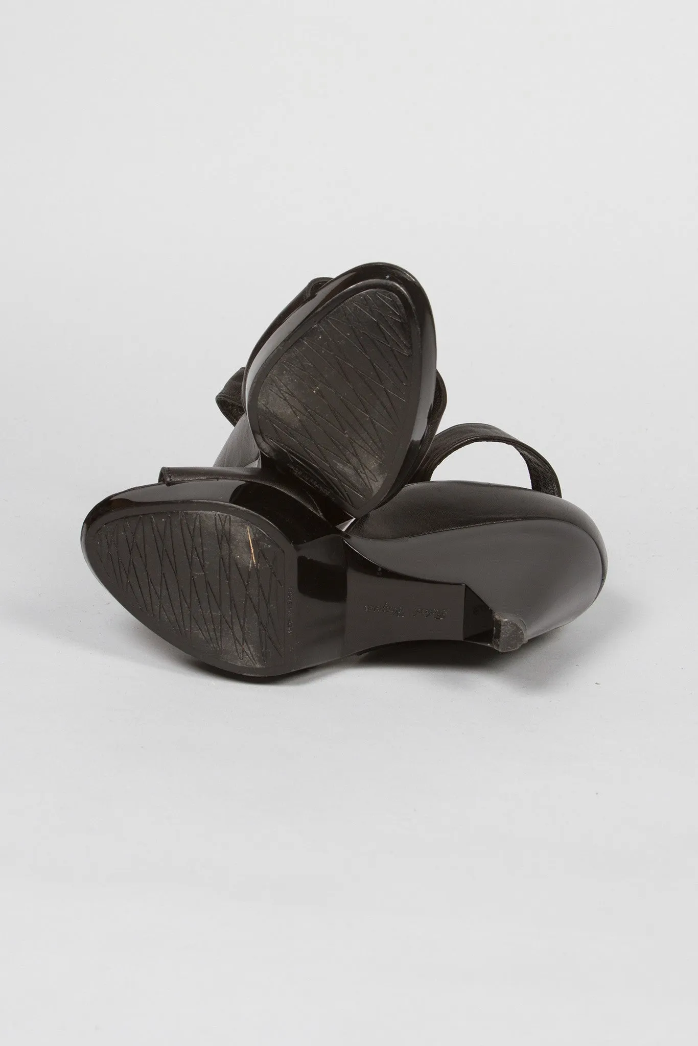 Robert Clergerie Triangle Ankle Strap Heels