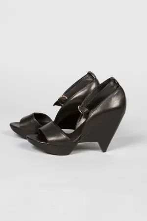 Robert Clergerie Triangle Ankle Strap Heels