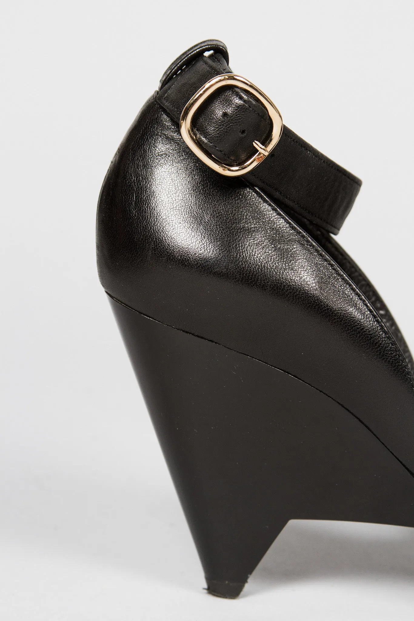 Robert Clergerie Triangle Ankle Strap Heels