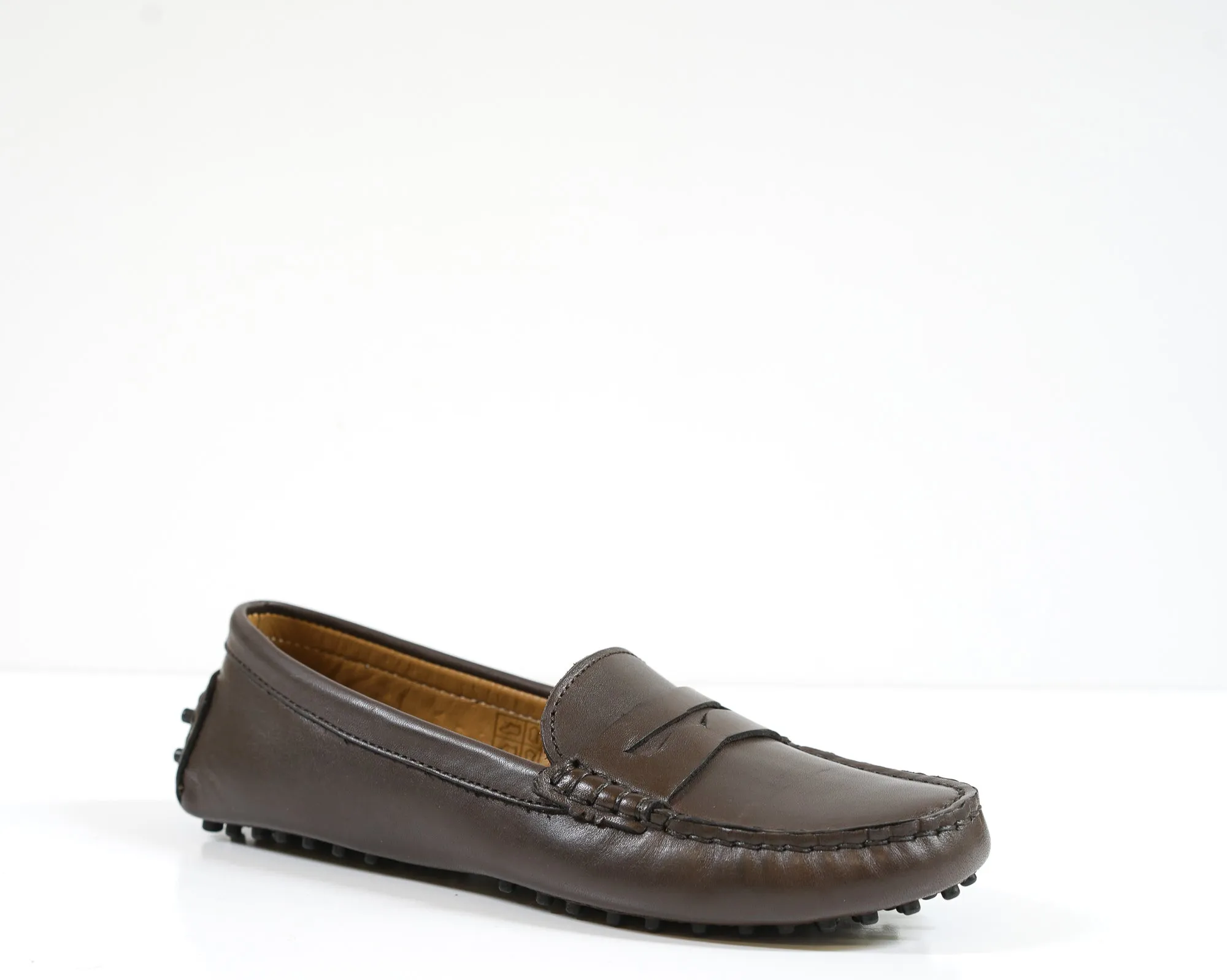 Roberto Serpentini Women's Marrone Leather Moccasin 4793