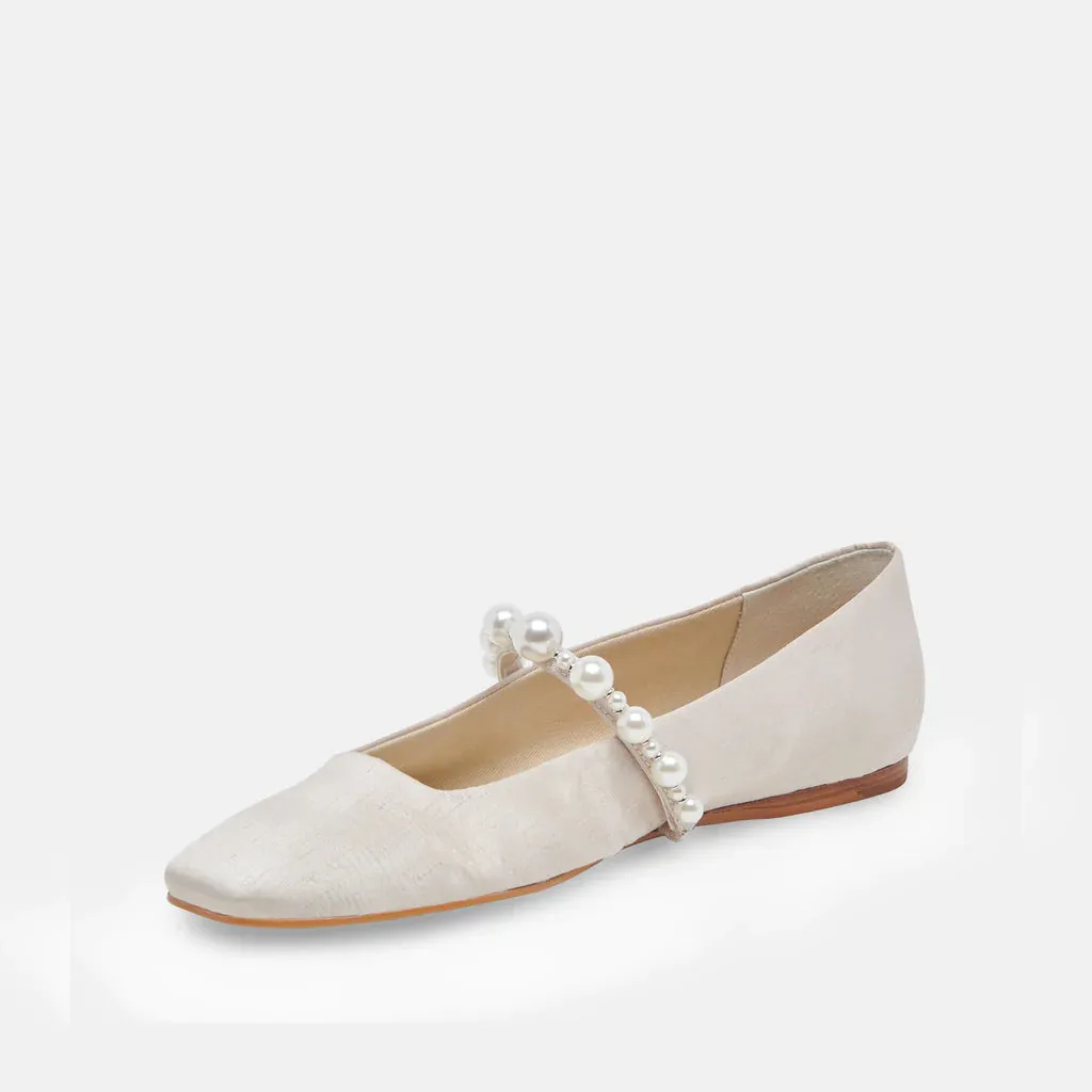 Roxana Pearl Ballet Flats