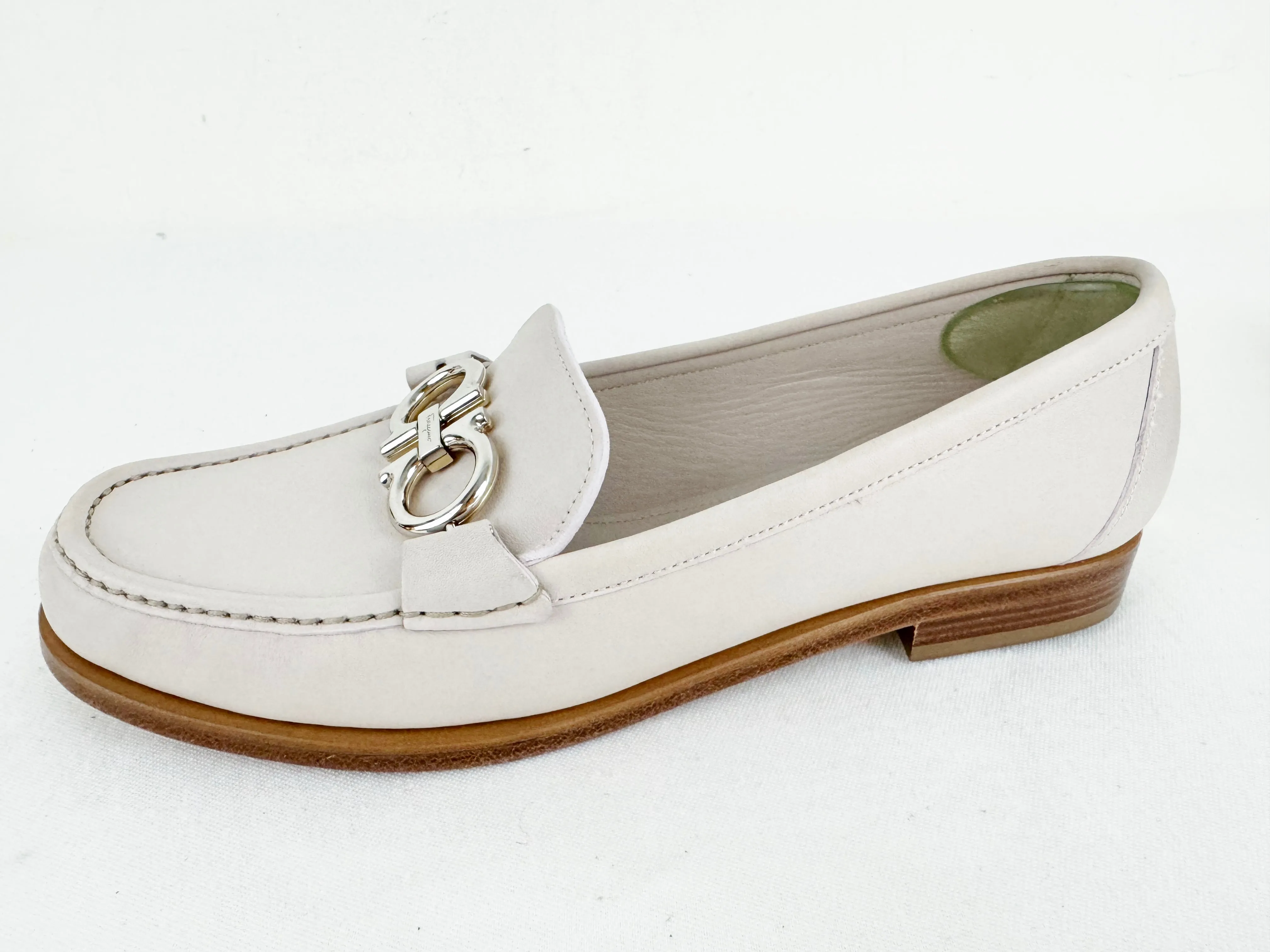 Salvatore Ferragamo Pale Pink Loafer Size 9.5