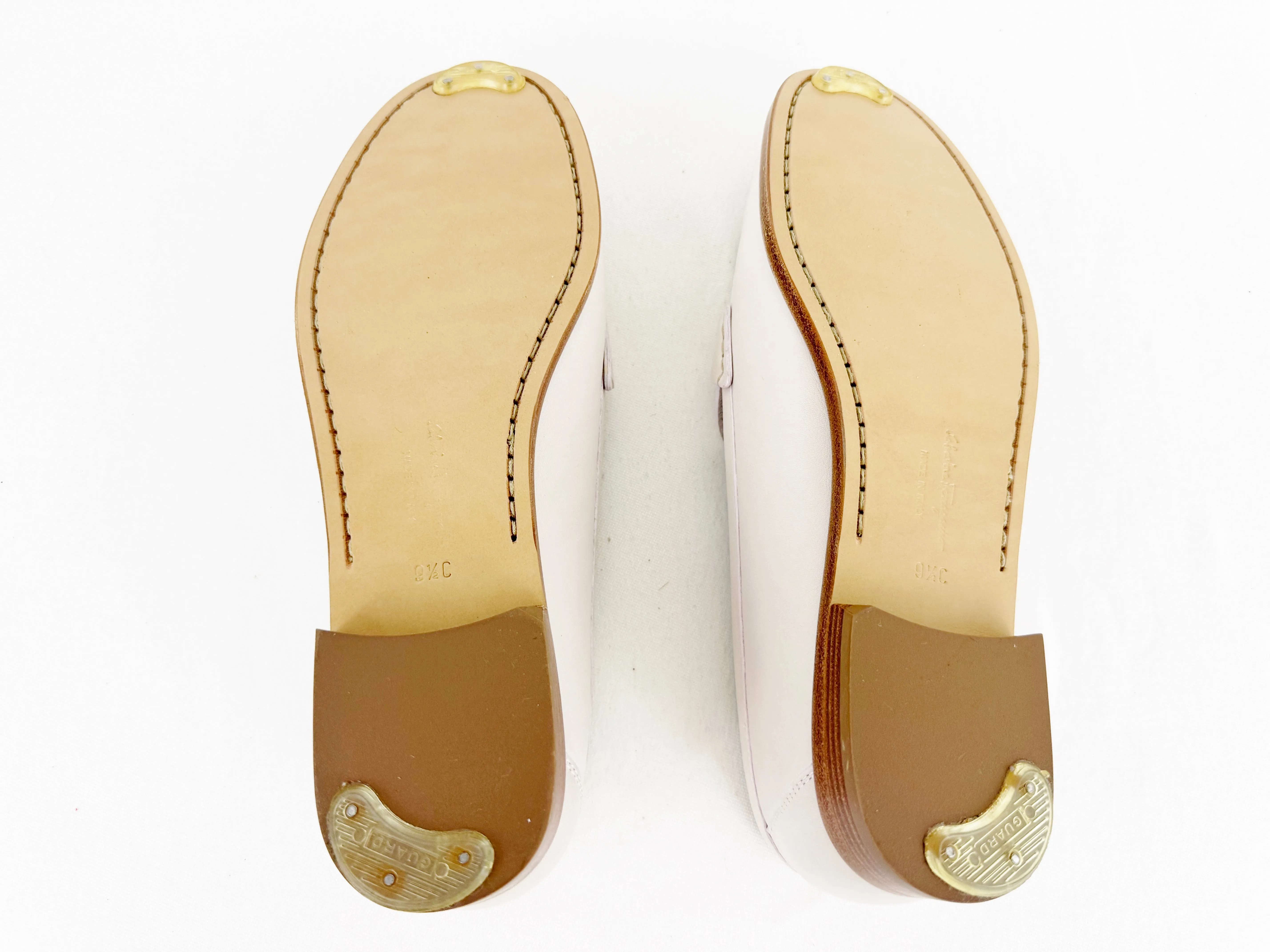 Salvatore Ferragamo Pale Pink Loafer Size 9.5