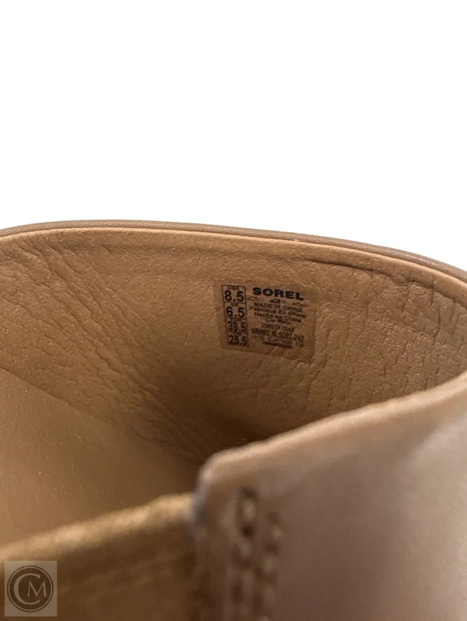 Sandals Heels Wedge By Sorel In Tan, Size: 8.5