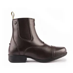 Shires Moretta Brown Clio Synthetic Children's Paddock Boots