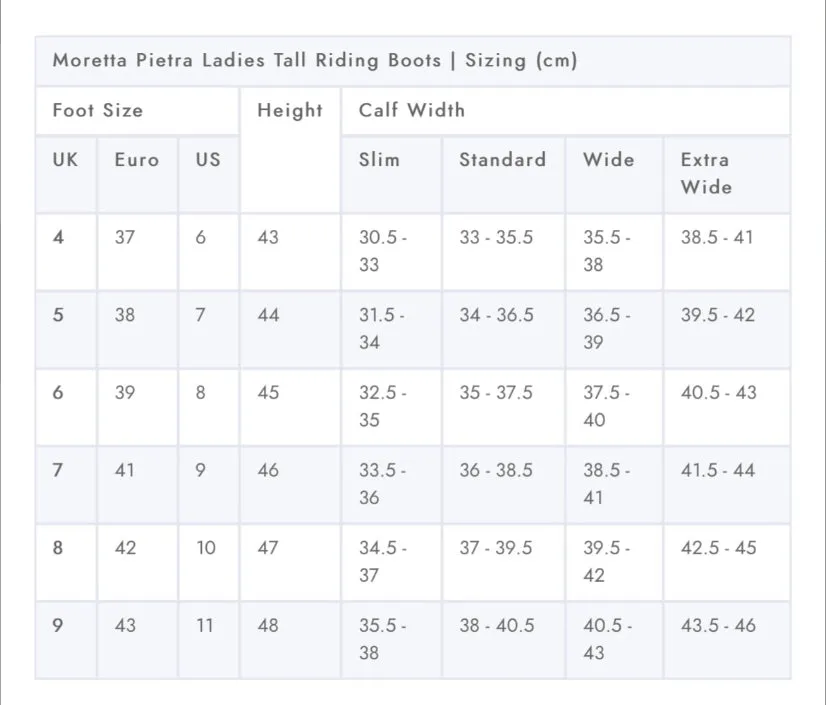 Shires Moretta Pietra Riding Boots - Ladies