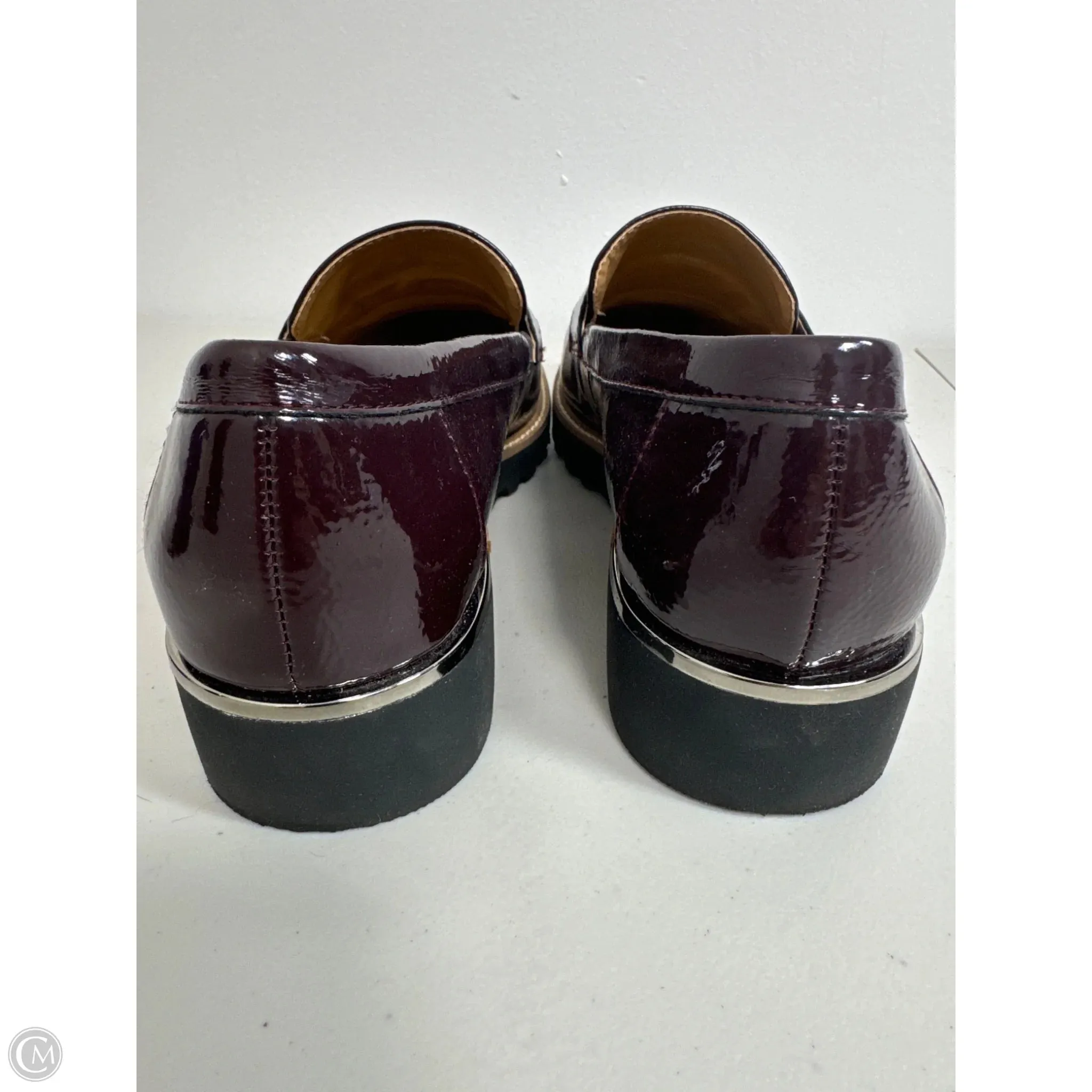 Shoes Flats By Franco Sarto In Maroon, Size: 8