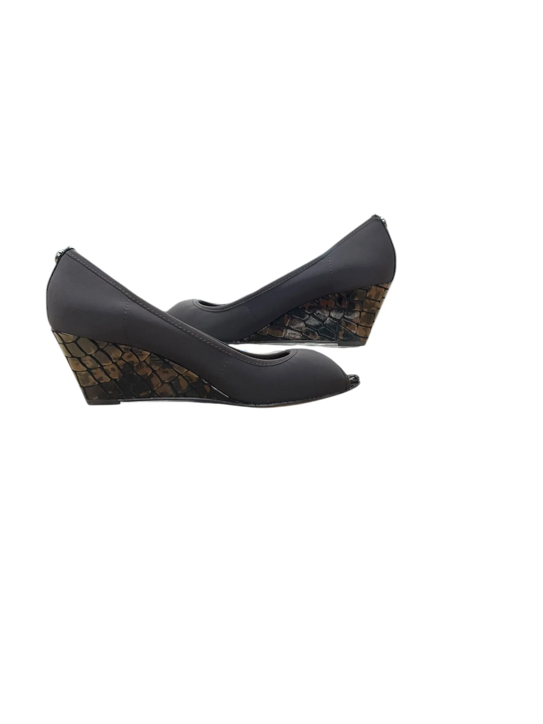Shoes Heels Wedge By Donald Pliner In Brown, Size: 7
