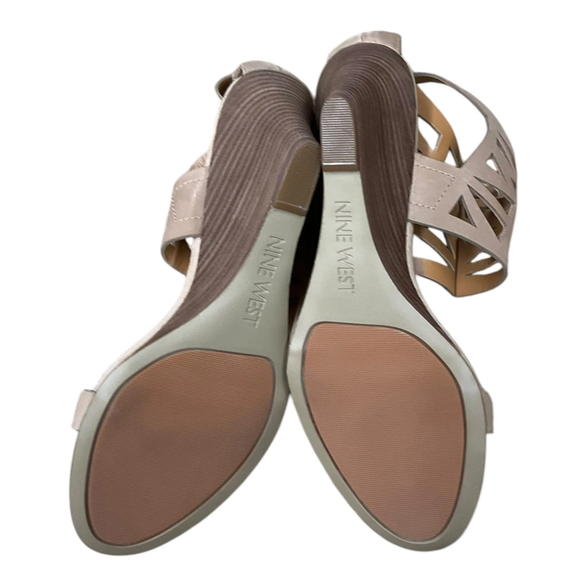 Shoes Heels Wedge By Nine West  Size: 8