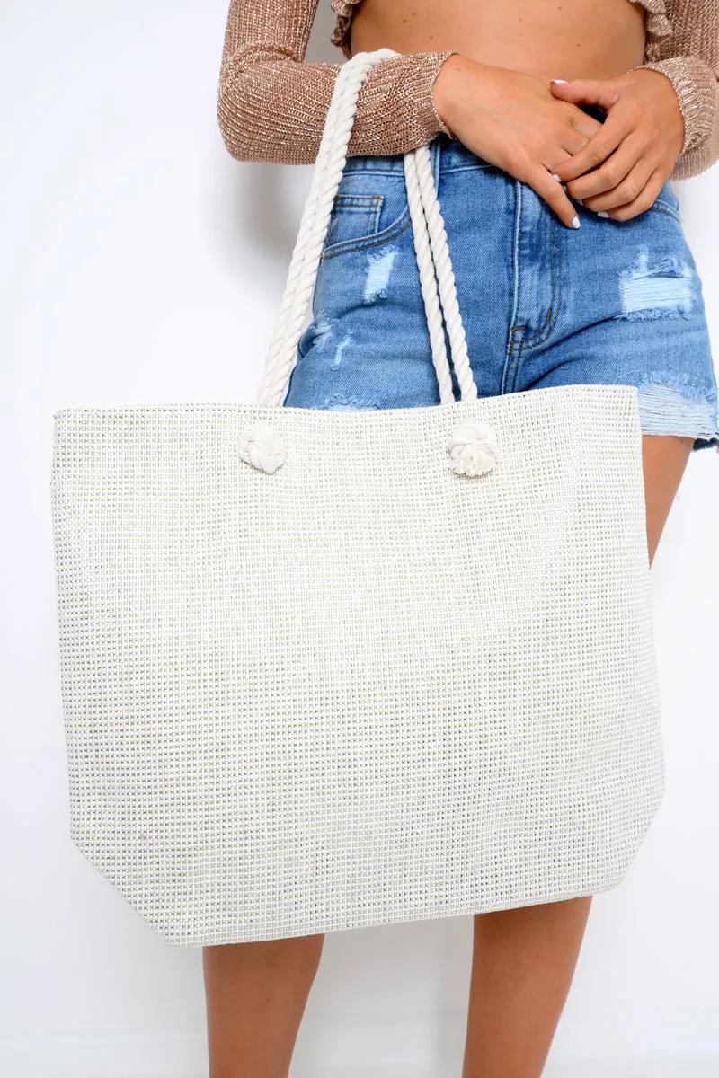 Silver Thread Beach Bag - Maeva