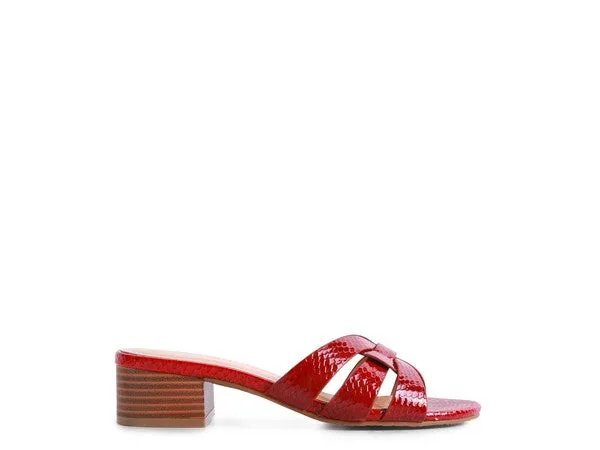 Size US 5 & 6 Burgundy Sonnet Sandal