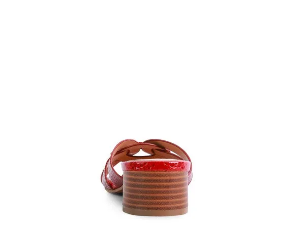 Size US 5 & 6 Burgundy Sonnet Sandal