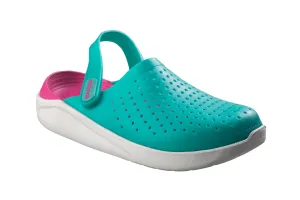 Solethreads Boys Green / Pink Sandal EVA