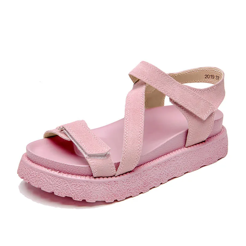 SoleWave Summer Wedge Sandals