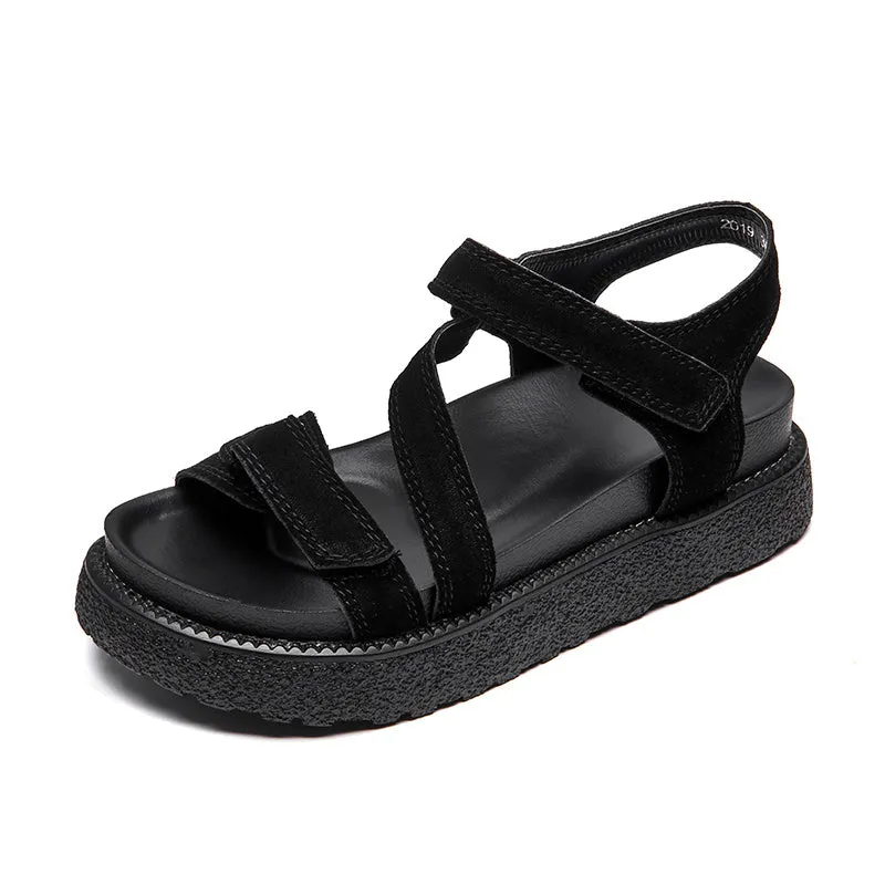 SoleWave Summer Wedge Sandals