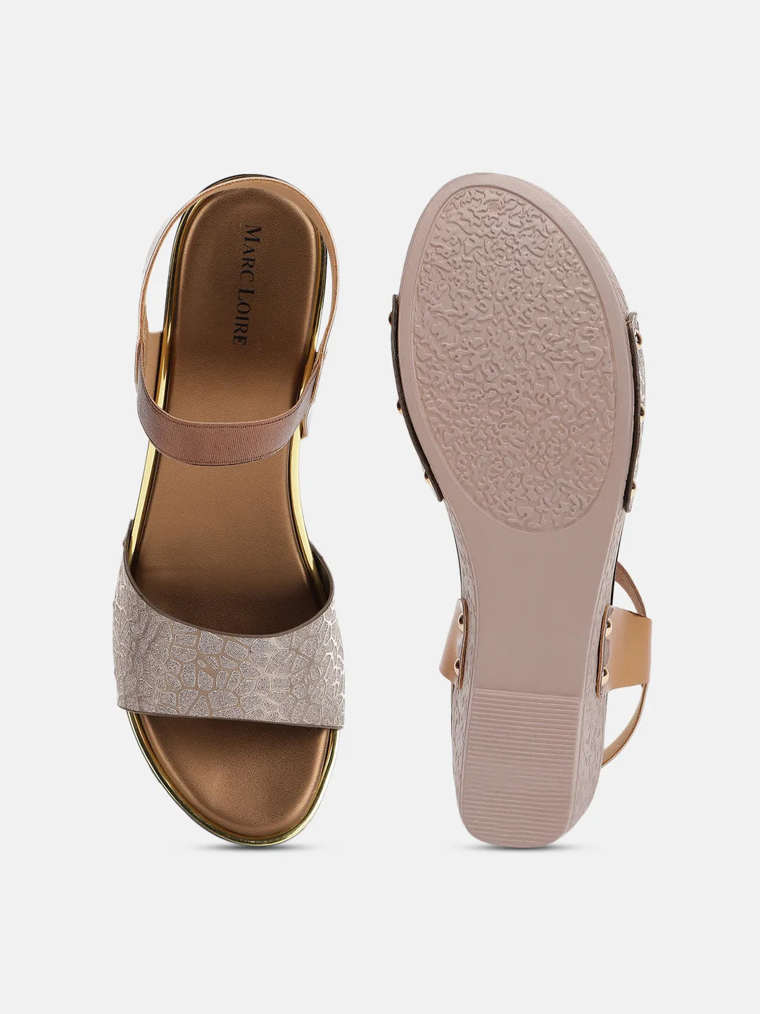 Solid Wedge Heels