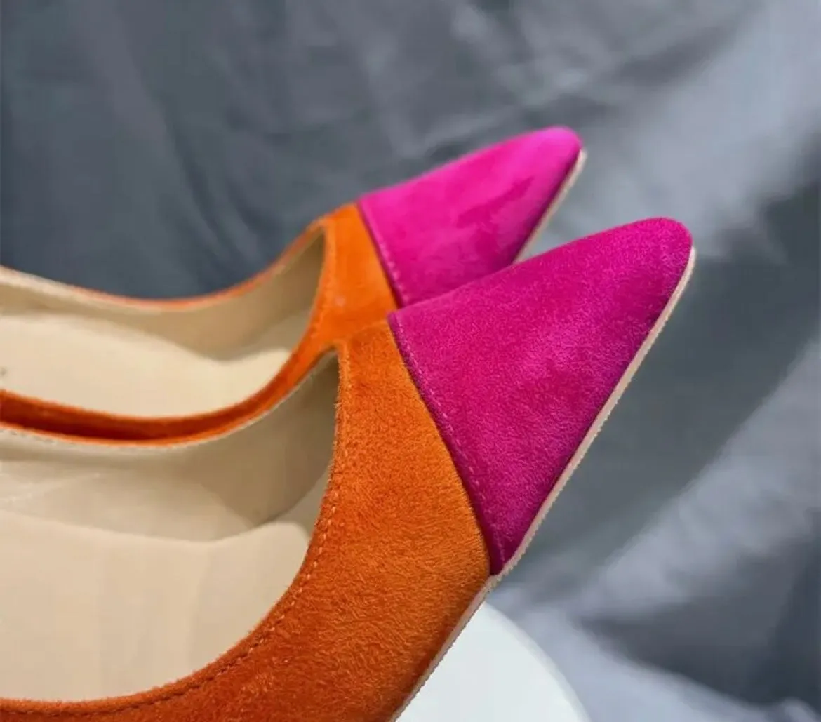 Sophia Colourblock Heels