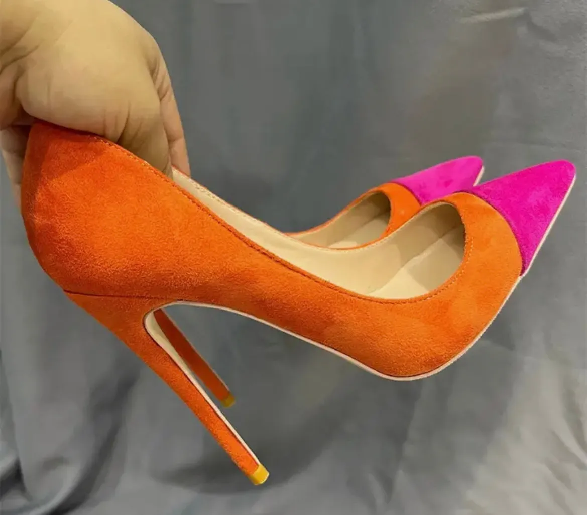 Sophia Colourblock Heels